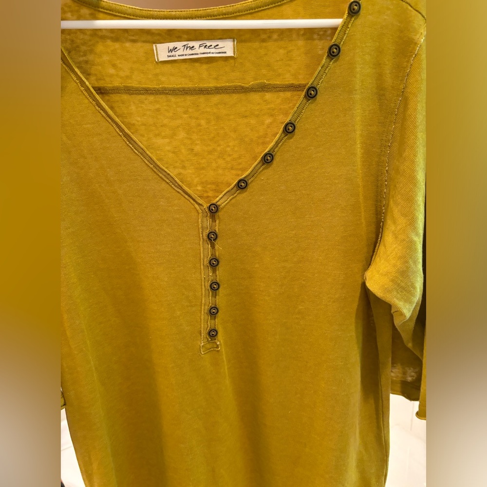 Free People Henley Shirt